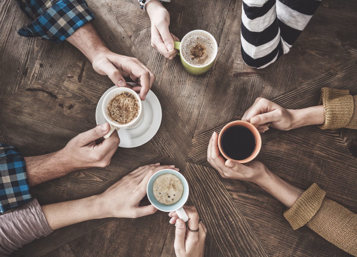 Coffee Top shot